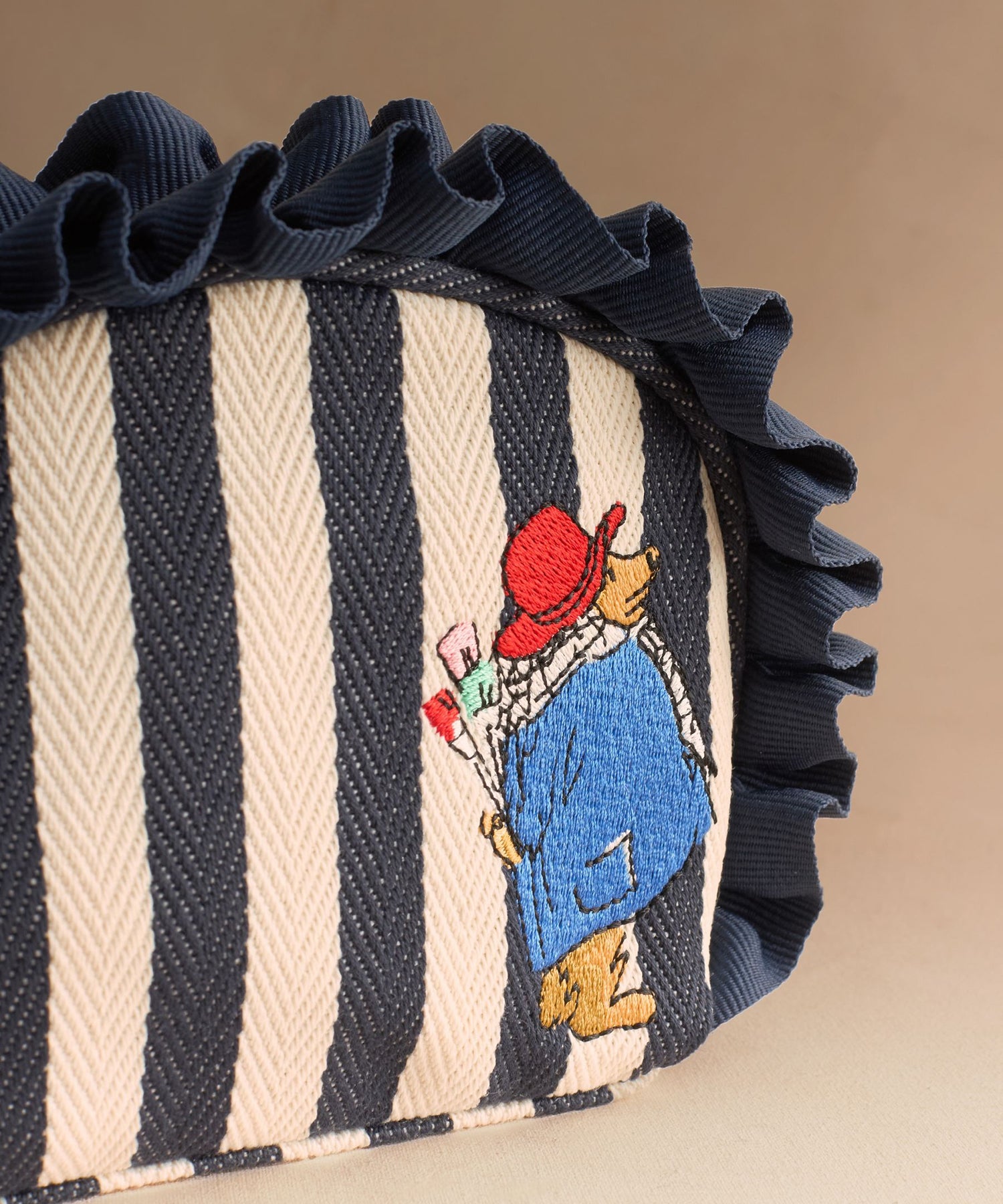 パディントン ハーフムーン ポーチ Paddington Stripe