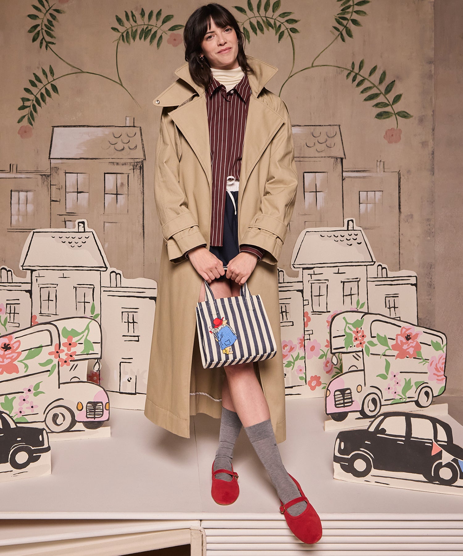 パディントン スモール ブックバッグ Paddington Stripe | Cath