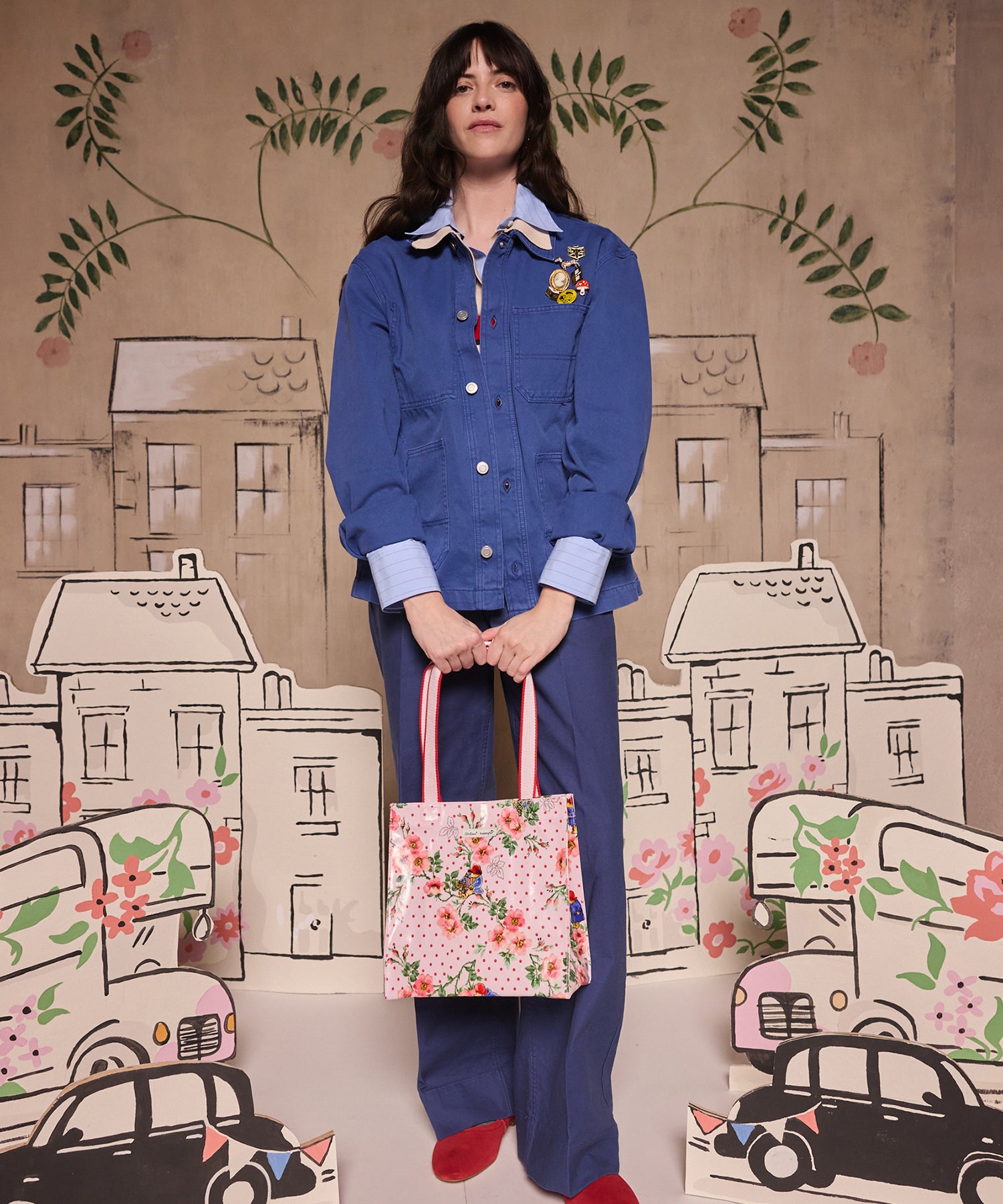 パディントン ミディアム ブックバッグ Paddington Blossom | Cath