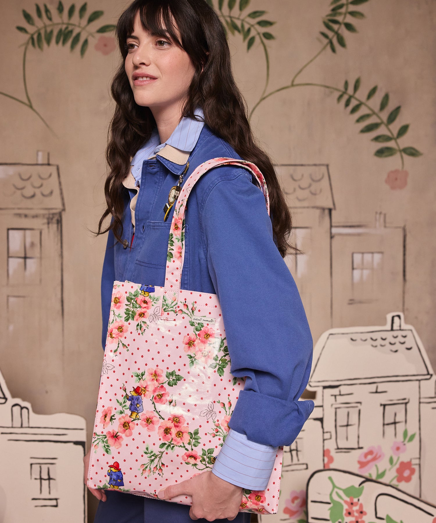 パディントン ラージ ブックバッグ Paddington Blossom