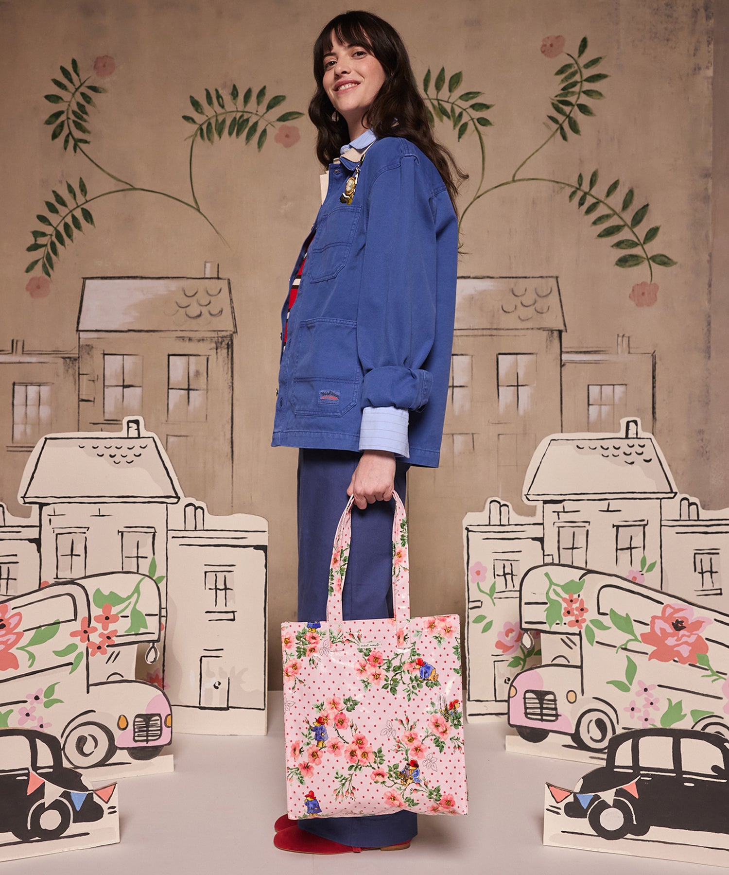 パディントン ラージ ブックバッグ Paddington Blossom