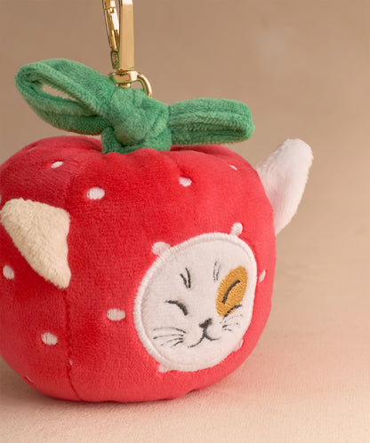 アップル キャット プラッシュ  Button Spot