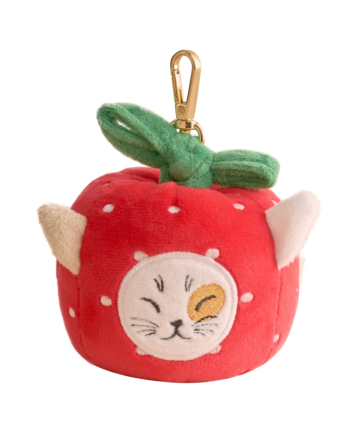 アップル キャット プラッシュ  Button Spot