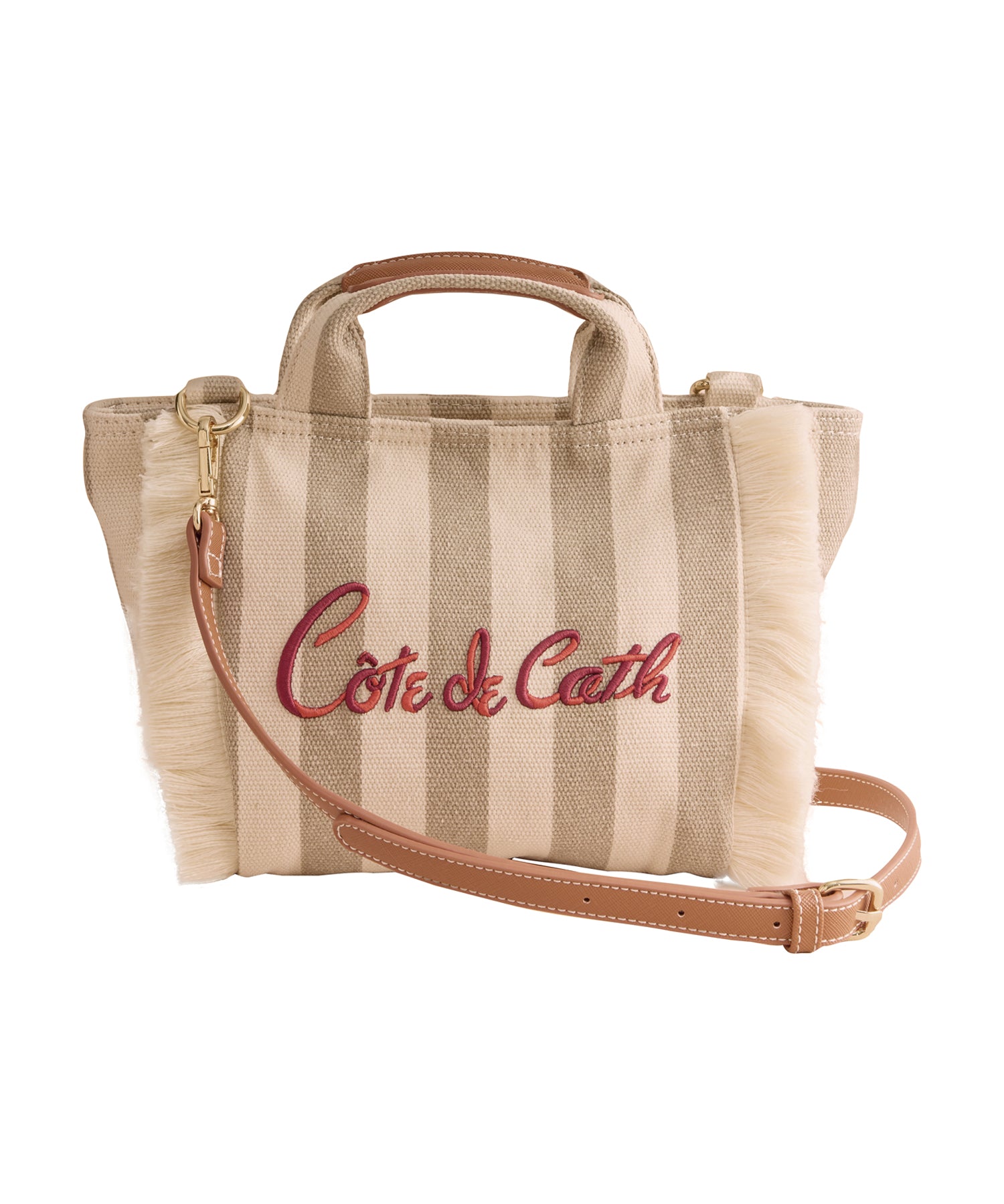 ミニ トートバッグ Cath Stripe