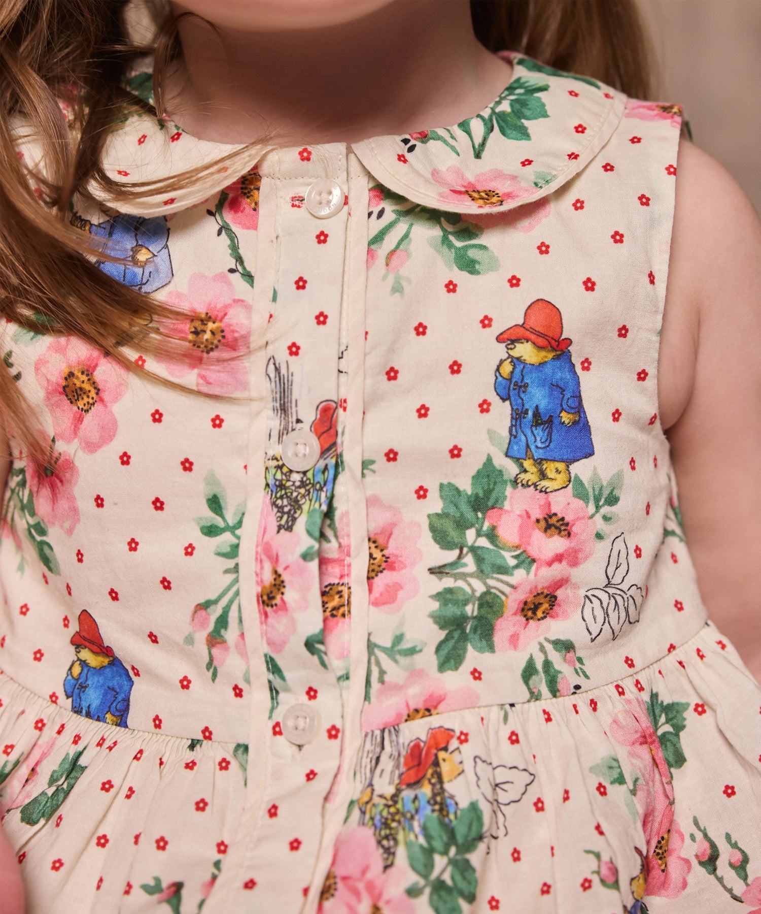 パディントン ノースリーブ ワンピース Paddington Blossom
