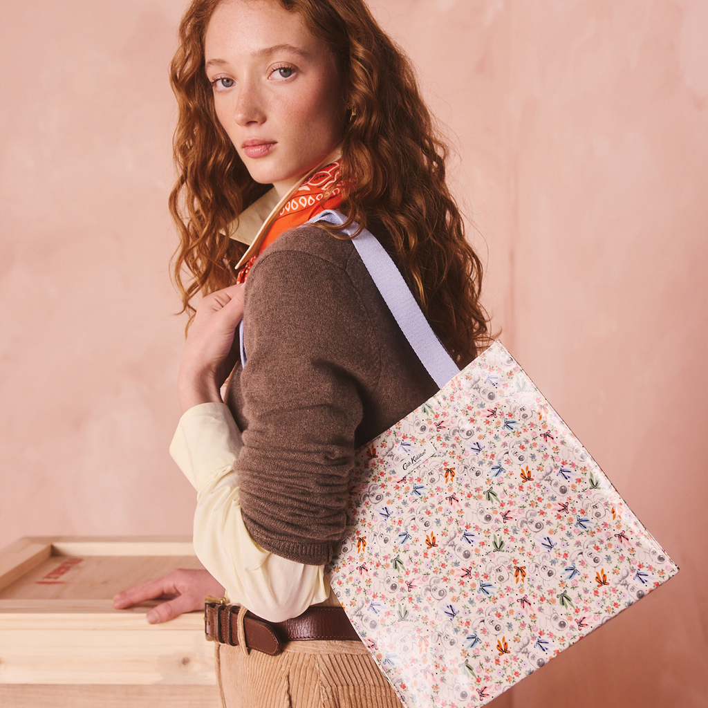 Wallace & Gromit ミディアム ブックバッグ Tied in a Bow | Cath