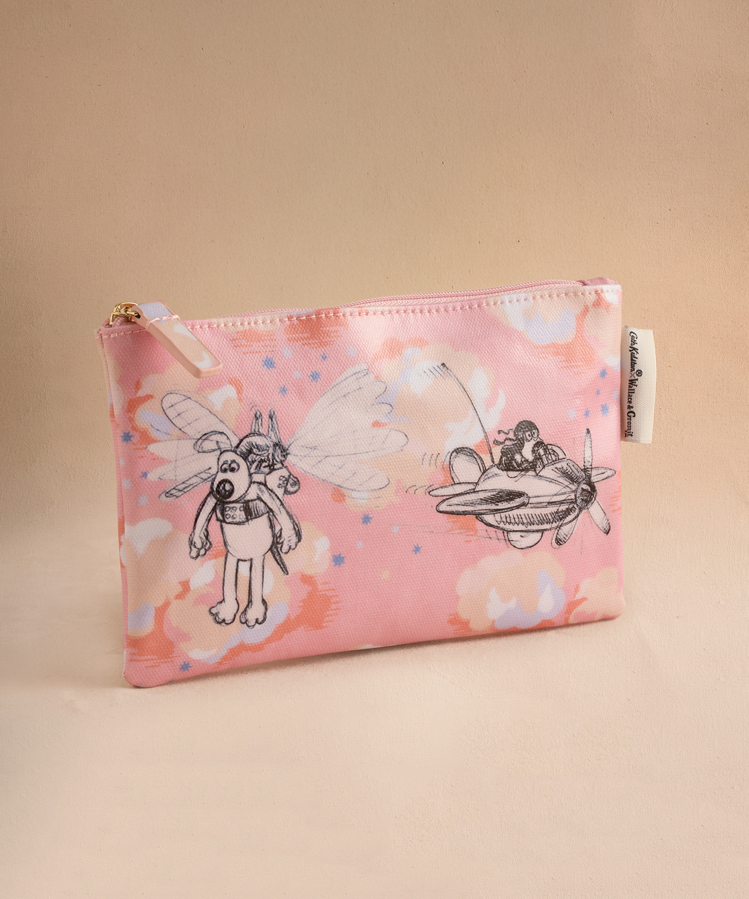 Wallace & Gromit ジップド パース Inventions Mostly