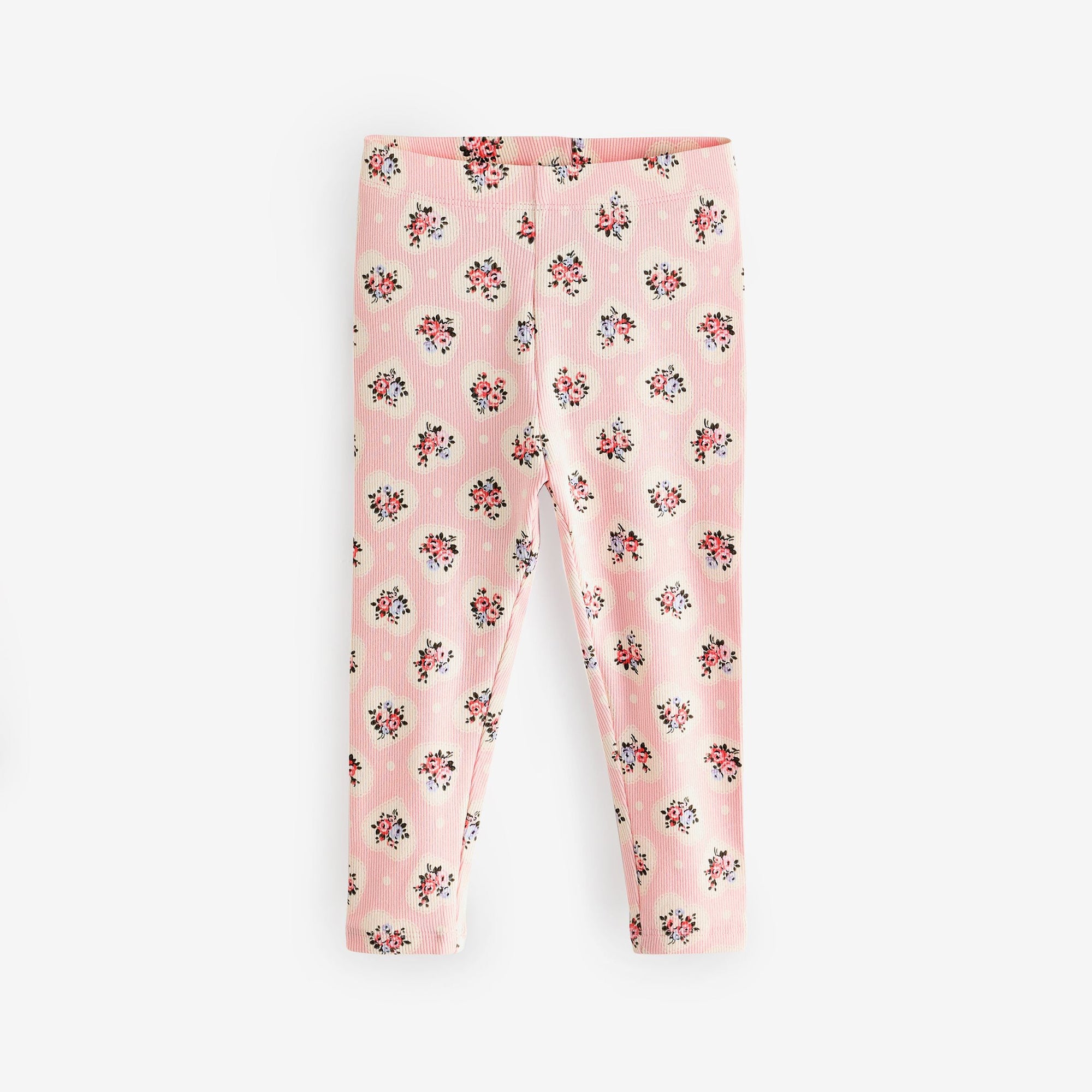 キッズ レギンス 3枚セット Pink Floral