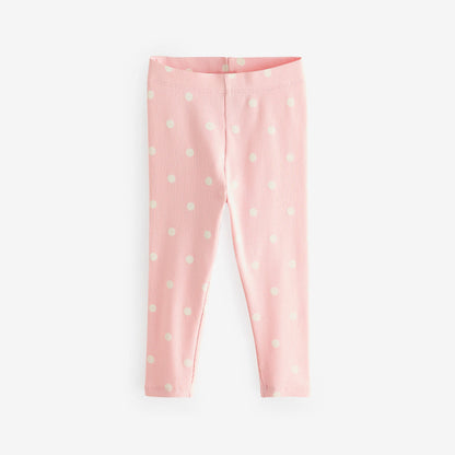 キッズ レギンス 3枚セット Pink Floral