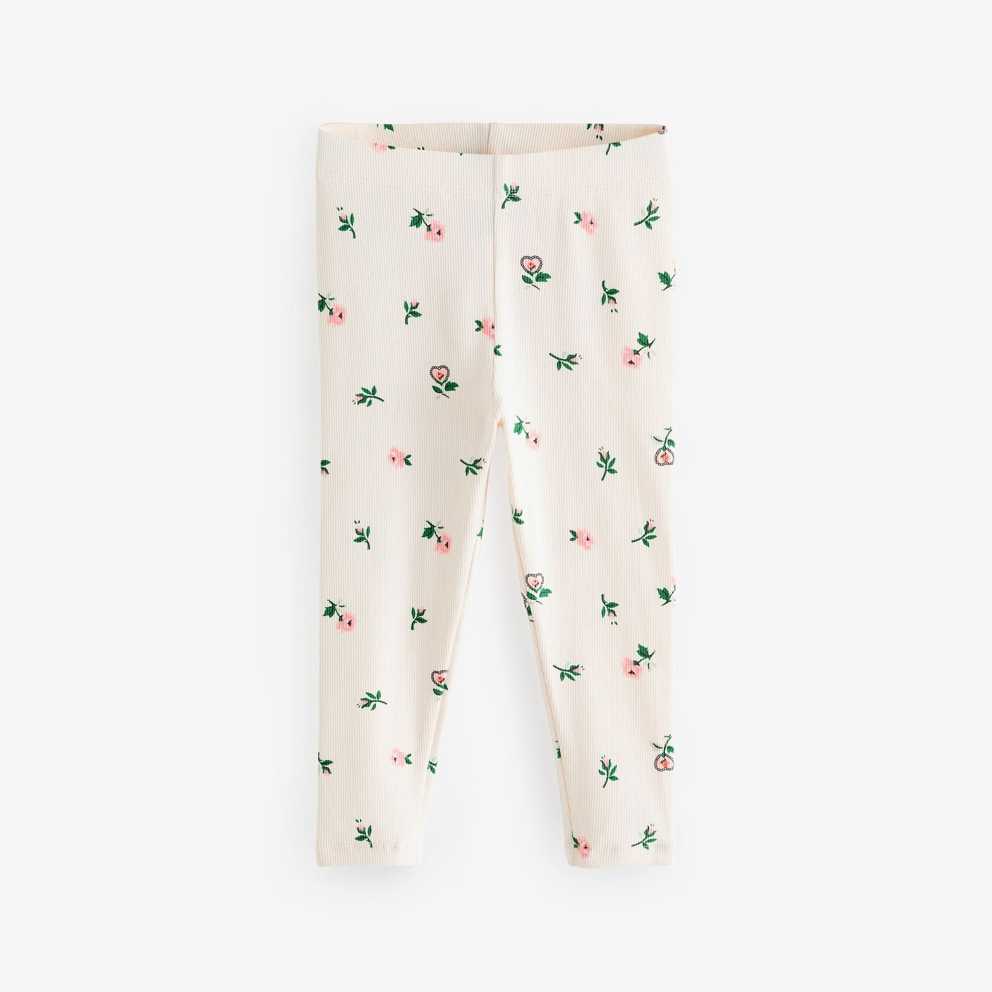キッズ レギンス 3枚セット Pink Floral