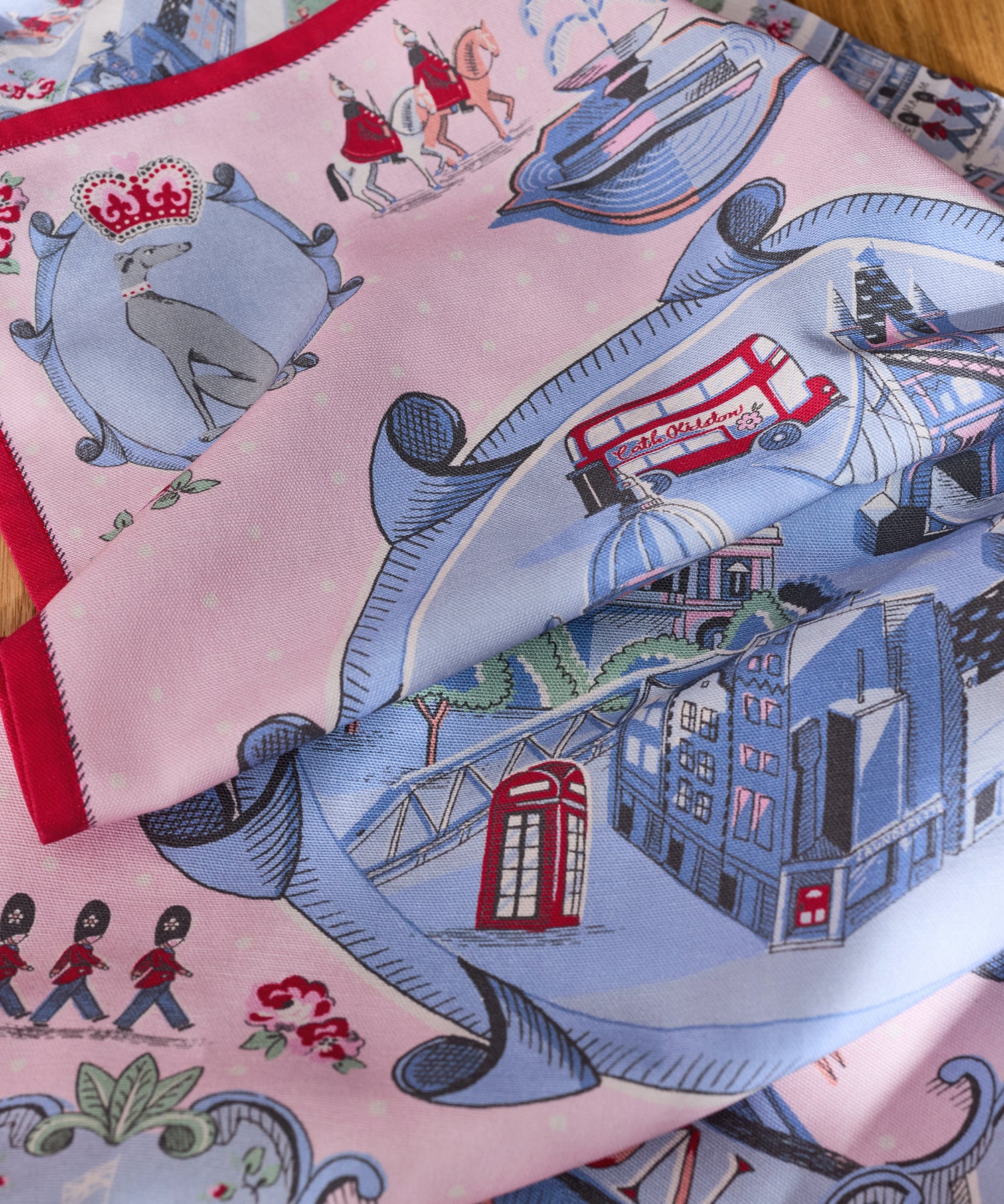 ティータオルセット 2PC London Town | Cath Kidston 日本公式