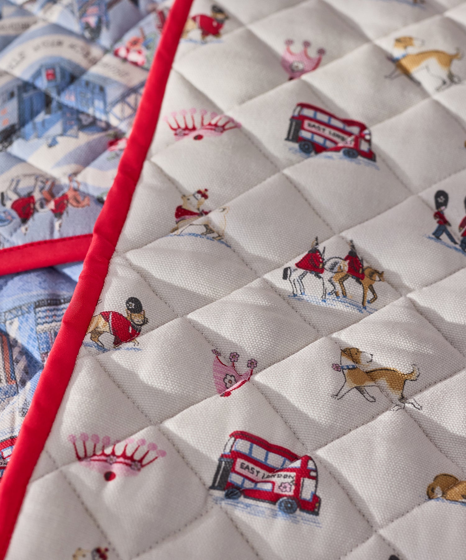 キャスキッドソン　ロンドンピープル　オーダー ダブル オーブンミトン London Town | Cath Kidston 日本公式