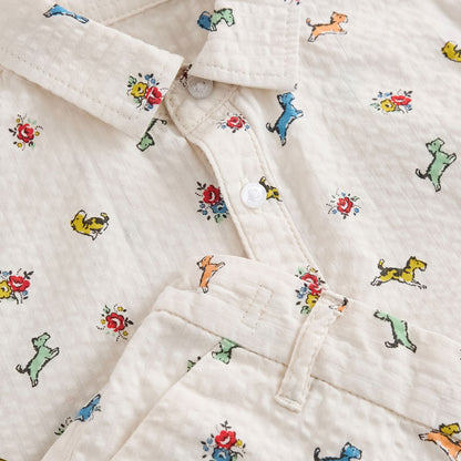 キッズ シャツ＆ショートパンツセットBillie&Friends