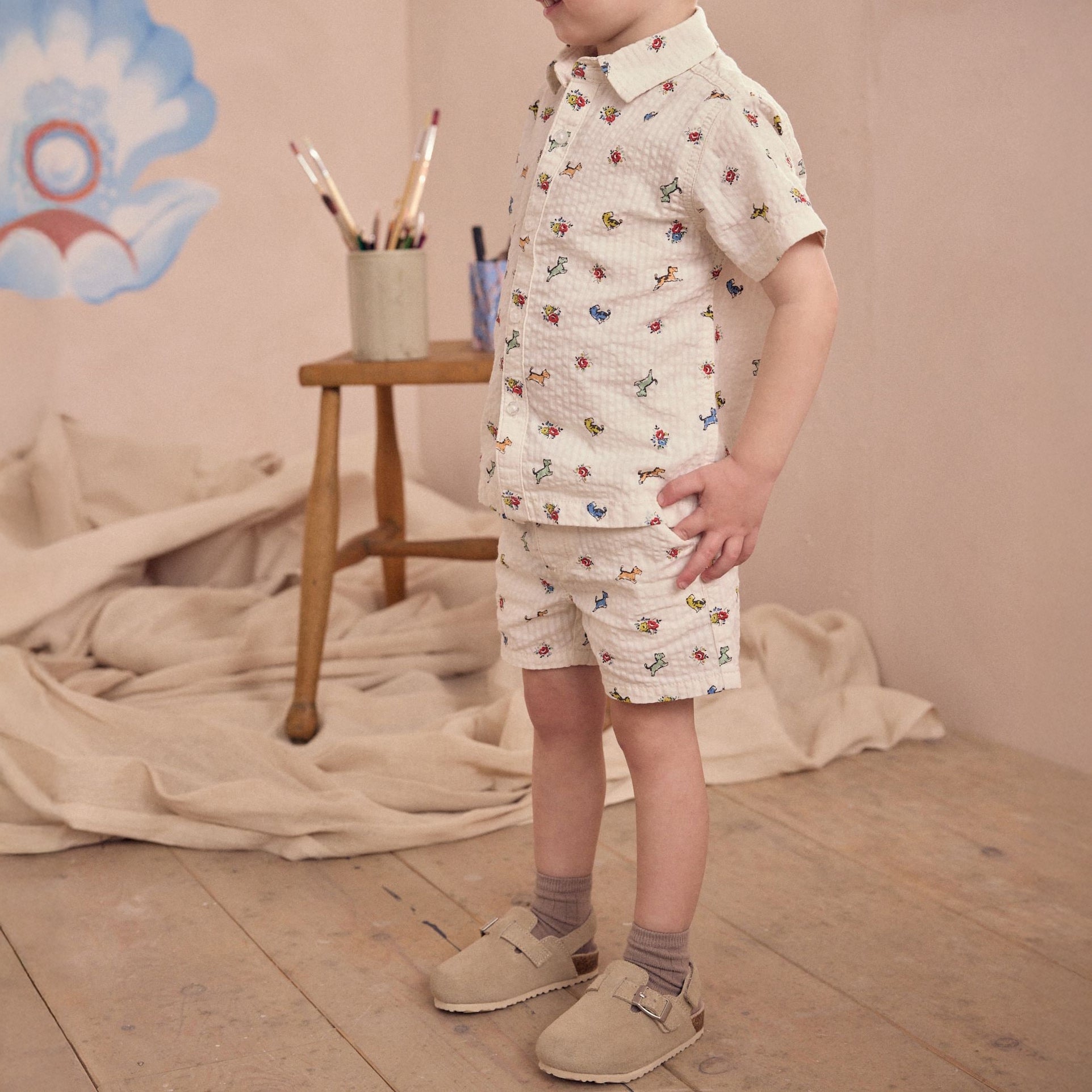 キッズ シャツ＆ショートパンツセットBillie&Friends | Cath Kidston