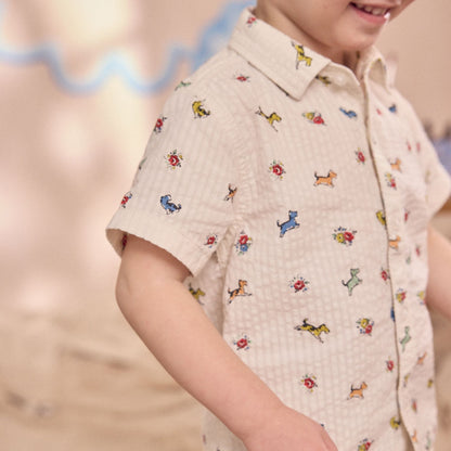 キッズ シャツ＆ショートパンツセットBillie&Friends