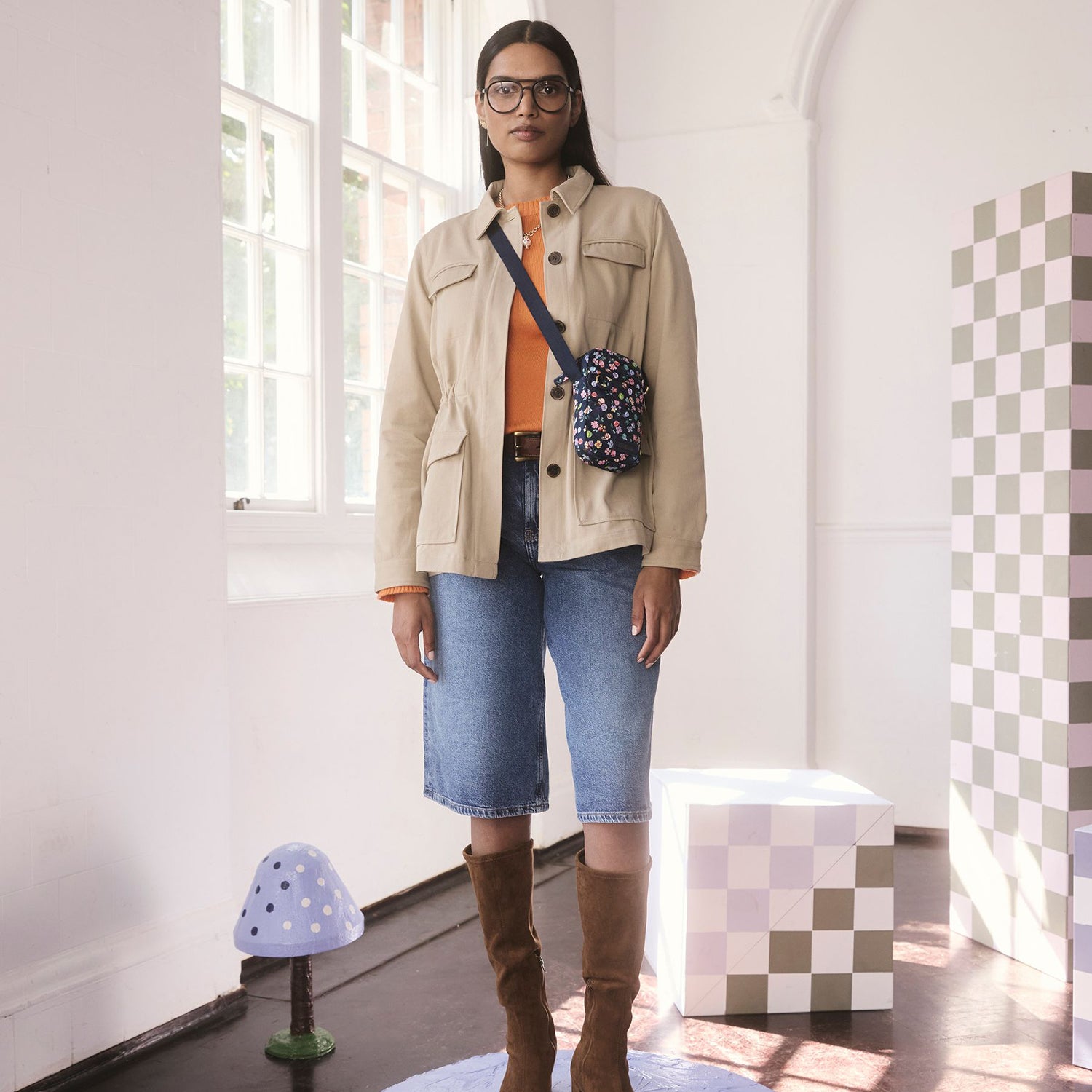 フォンクロスボディ バッグMarble Ditsy | Cath Kidston 日本公式
