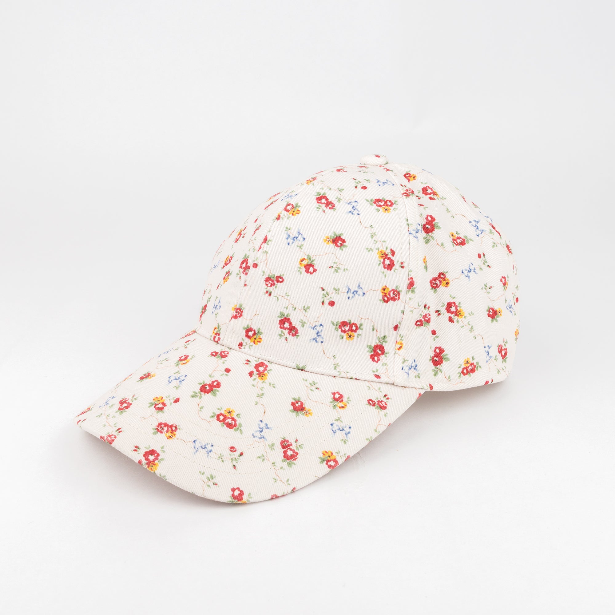 プリントキャップ Bows&Rose