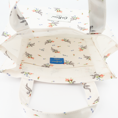 CK×sowa マチ付きバッグ Floating Lace Bows