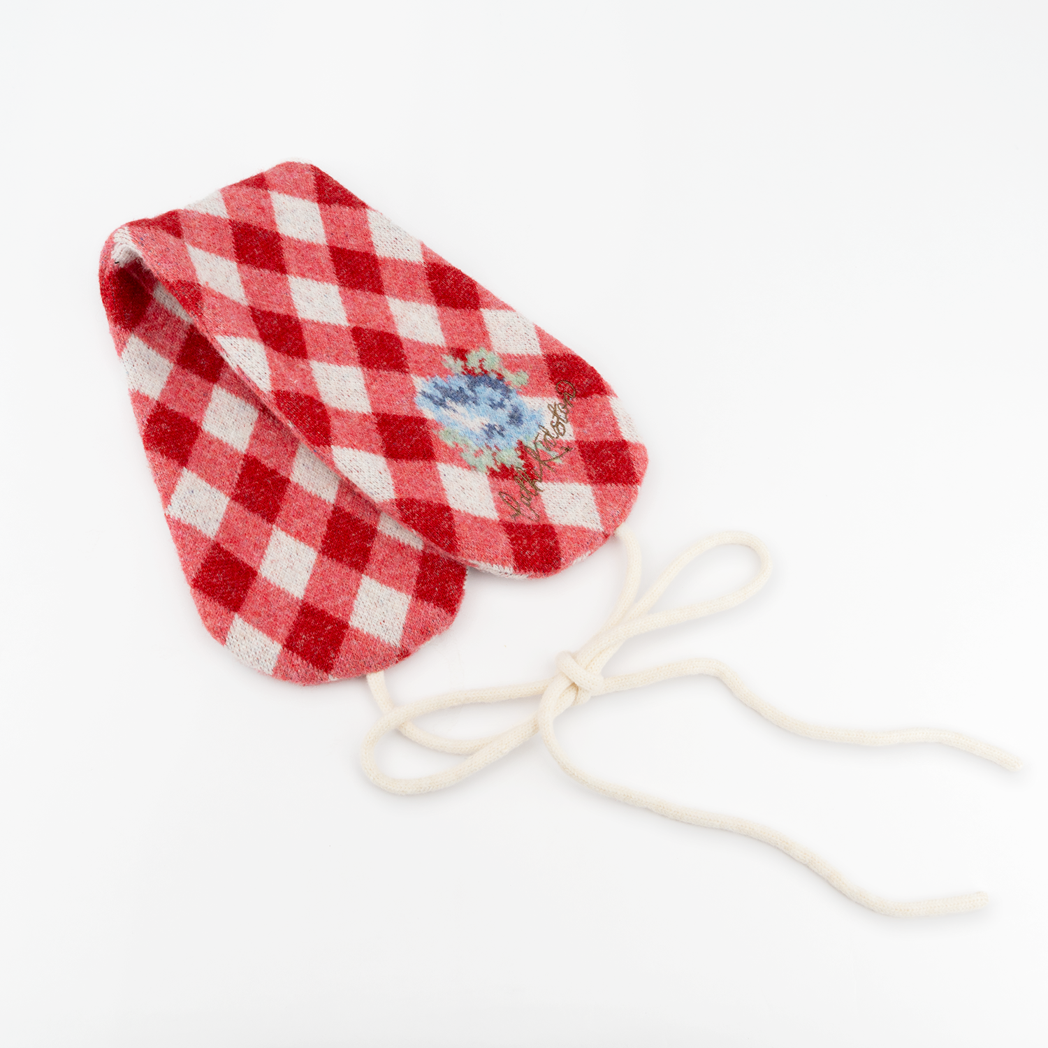 CK×sowa イヤーマフラー Gingham Floral