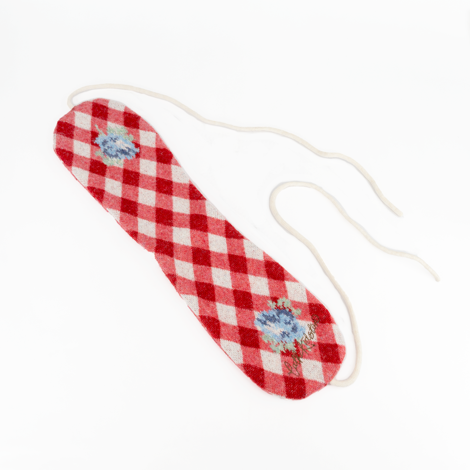 CK×sowa イヤーマフラー Gingham Floral