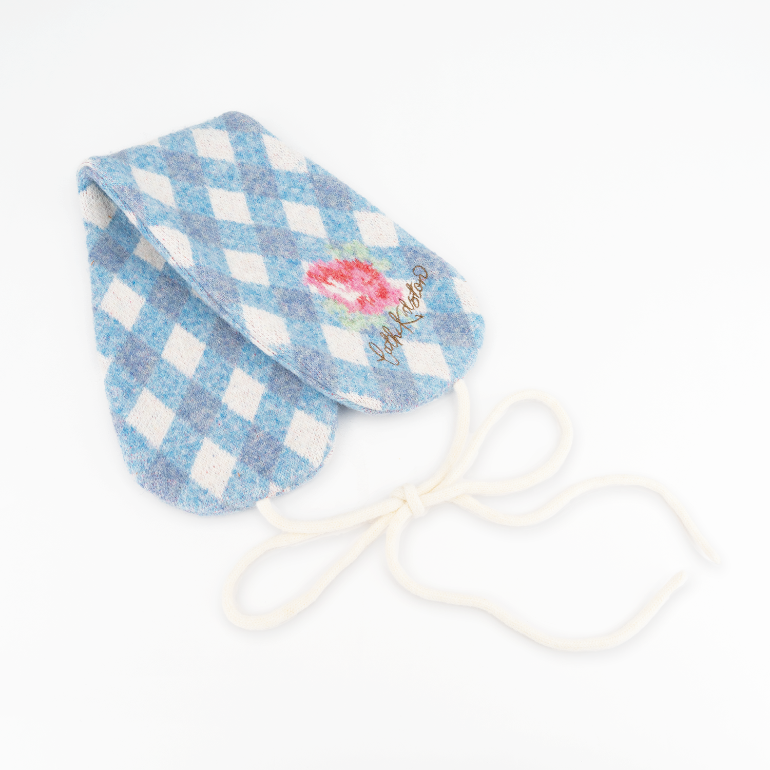 CK×sowa イヤーマフラー Gingham Floral