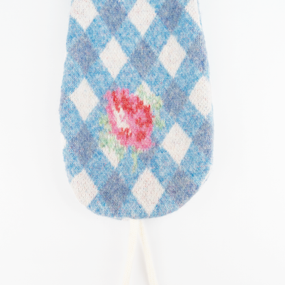 CK×sowa イヤーマフラー Gingham Floral