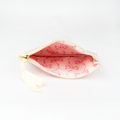 ベロアフラットポーチ