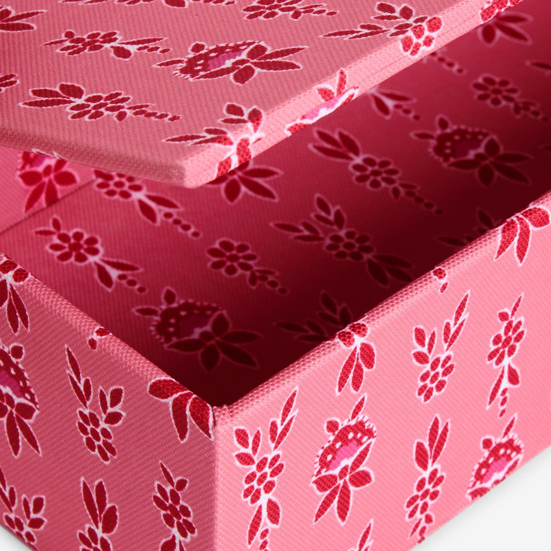 ストレージボックス 3個セットPink Floral