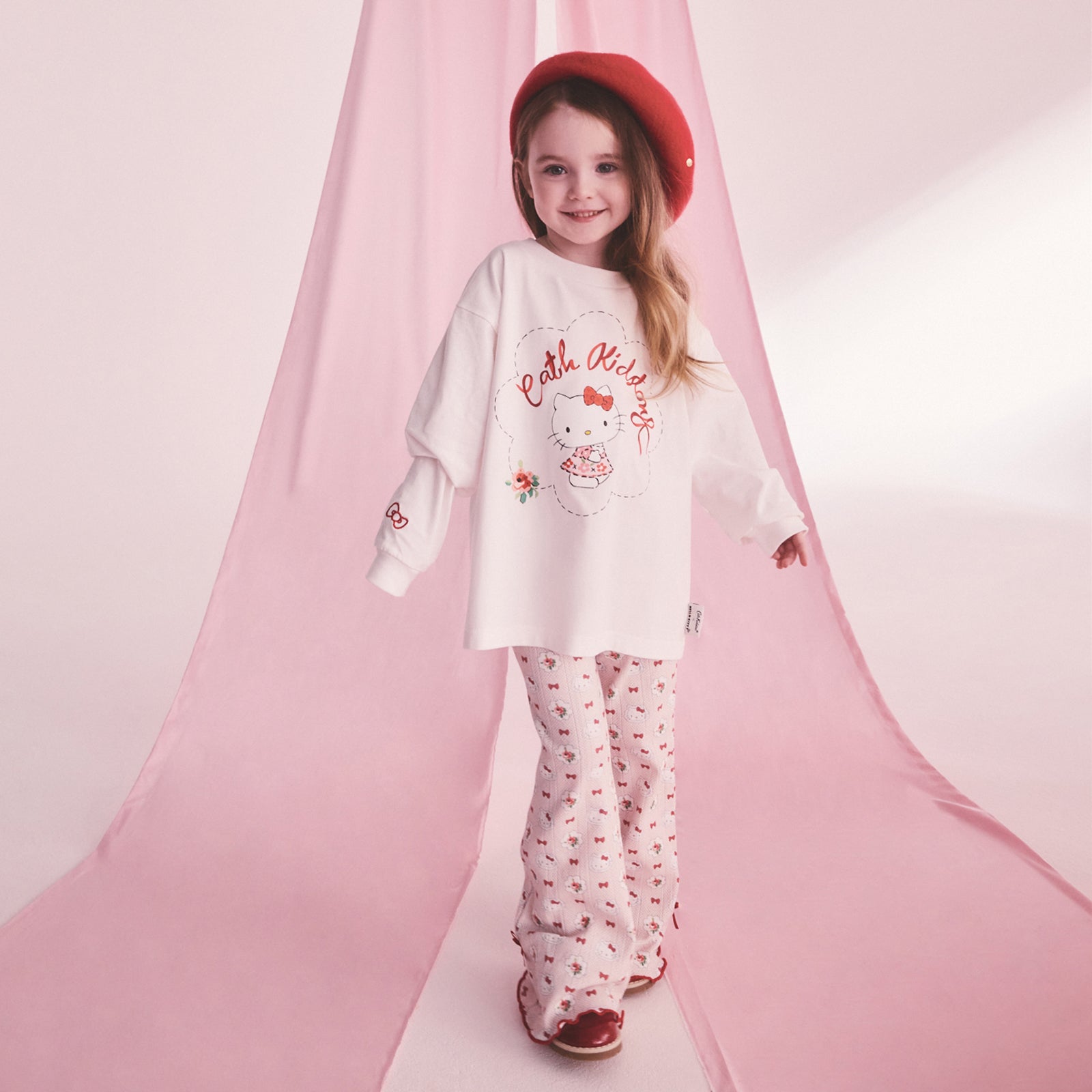 Cath Kidston x Hello Kitty ルームウェア Cath Kidston（キャス・キッドソン） パジャマ ルームウェア × Hello