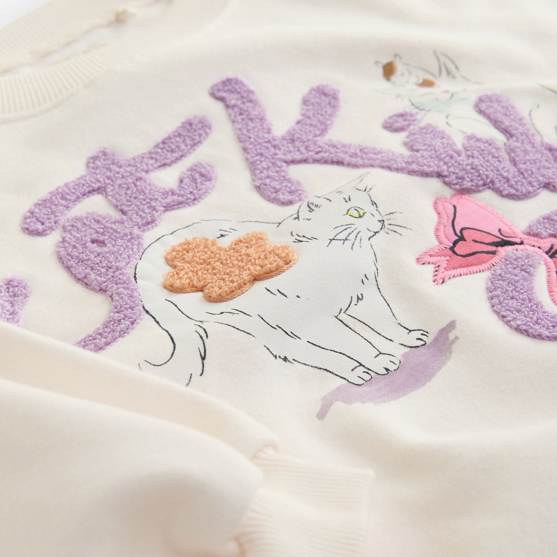 キッズ スウェット＆レギンスセット Cat