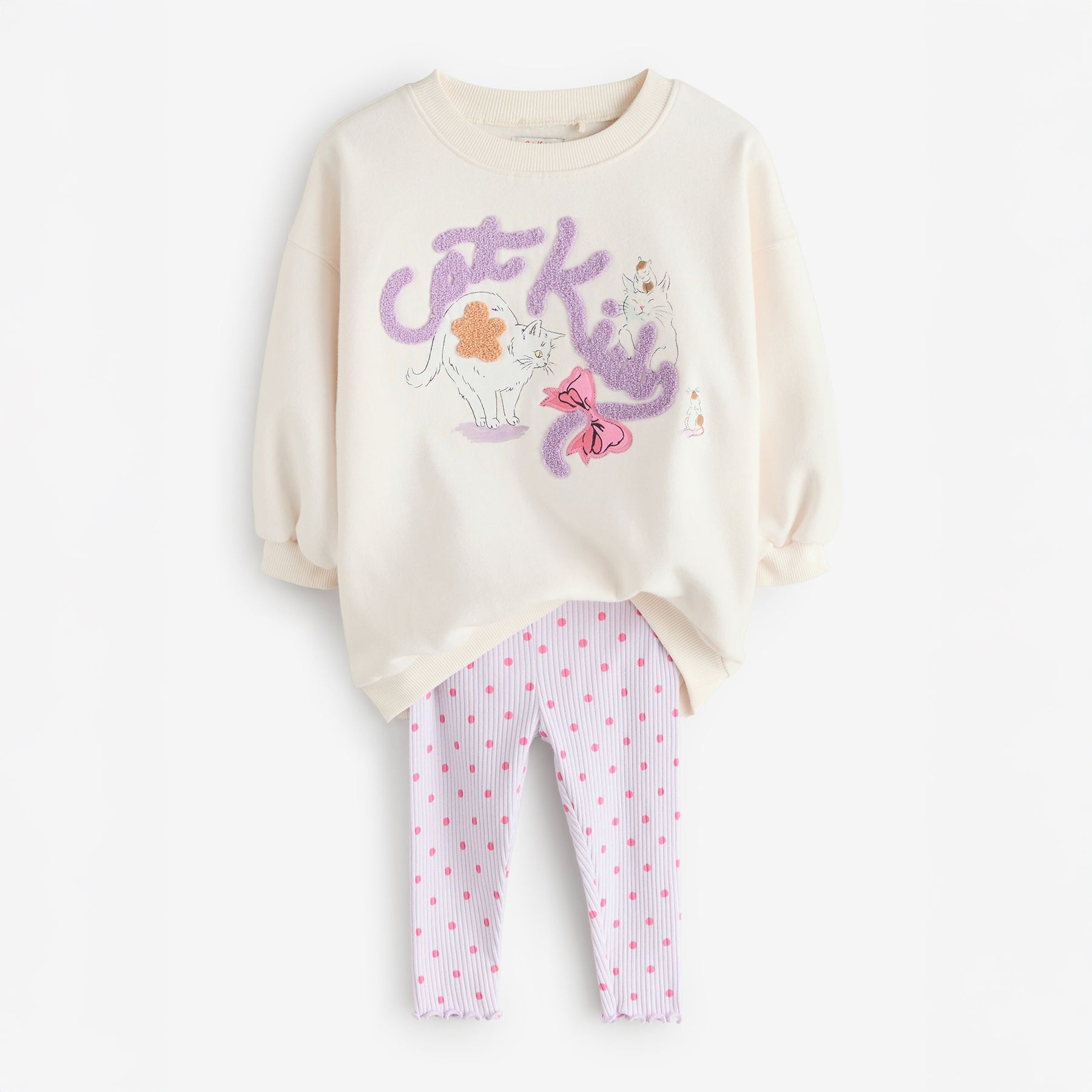 chiii♡　CとJセット キッズ スウェット＆レギンスセット Cat | Cath Kidston 日本公式