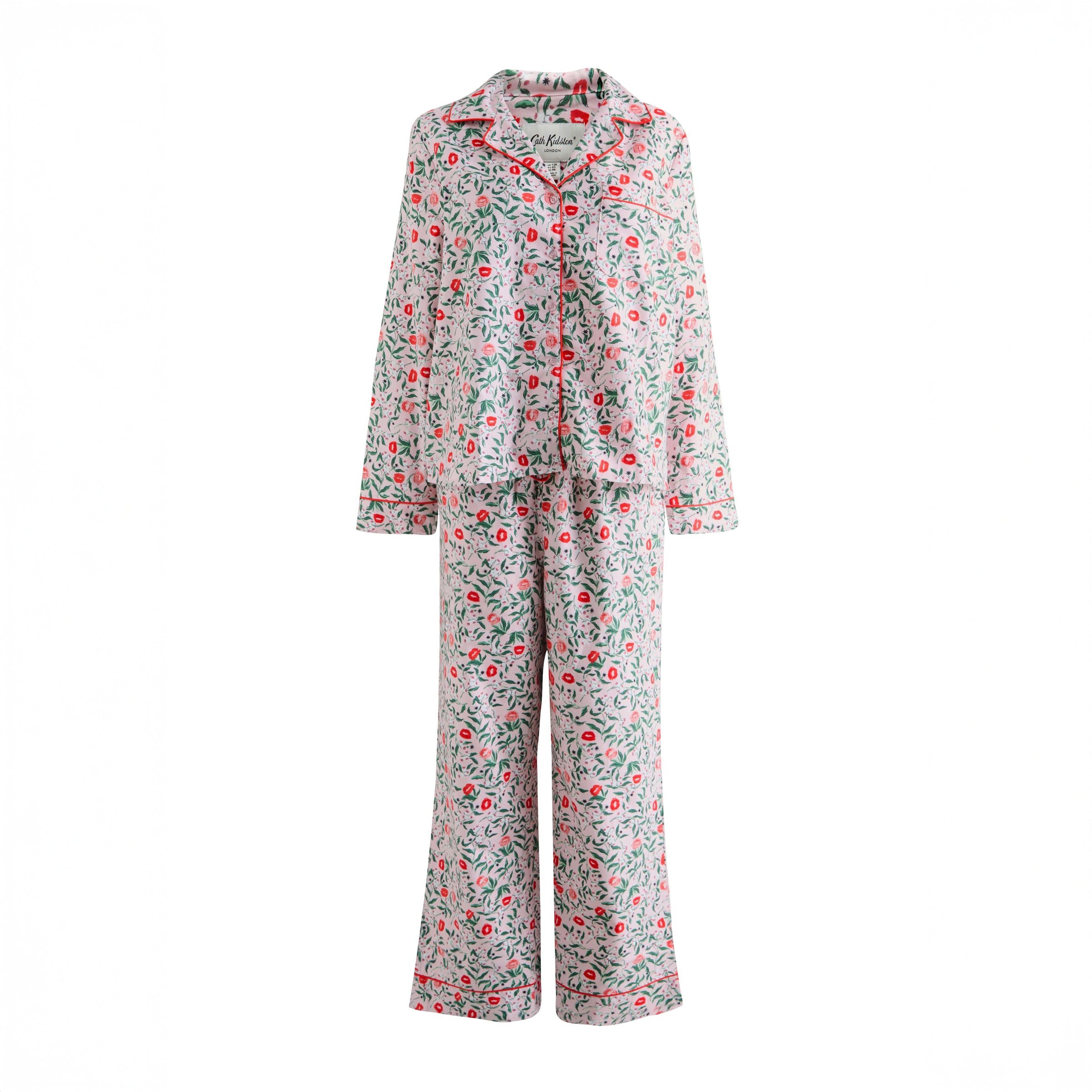 ボタン パジャマ Mistletoe Kisses