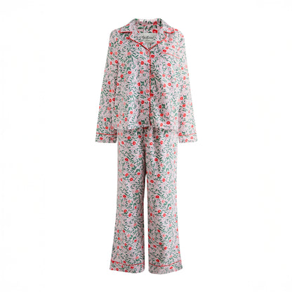 ボタン パジャマ Mistletoe Kisses