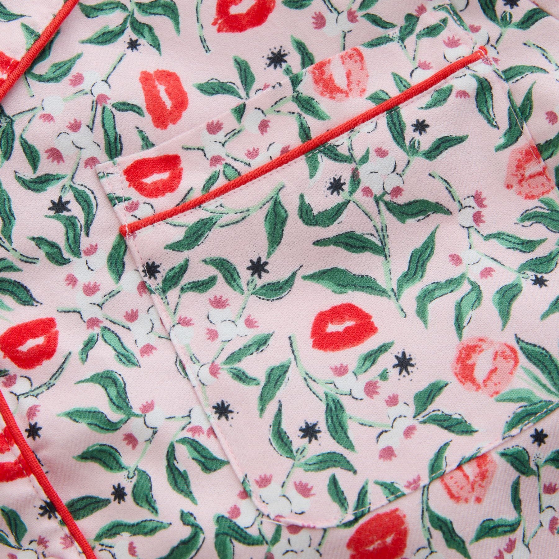 ボタン パジャマ Mistletoe Kisses | Cath Kidston 日本公式オンライン