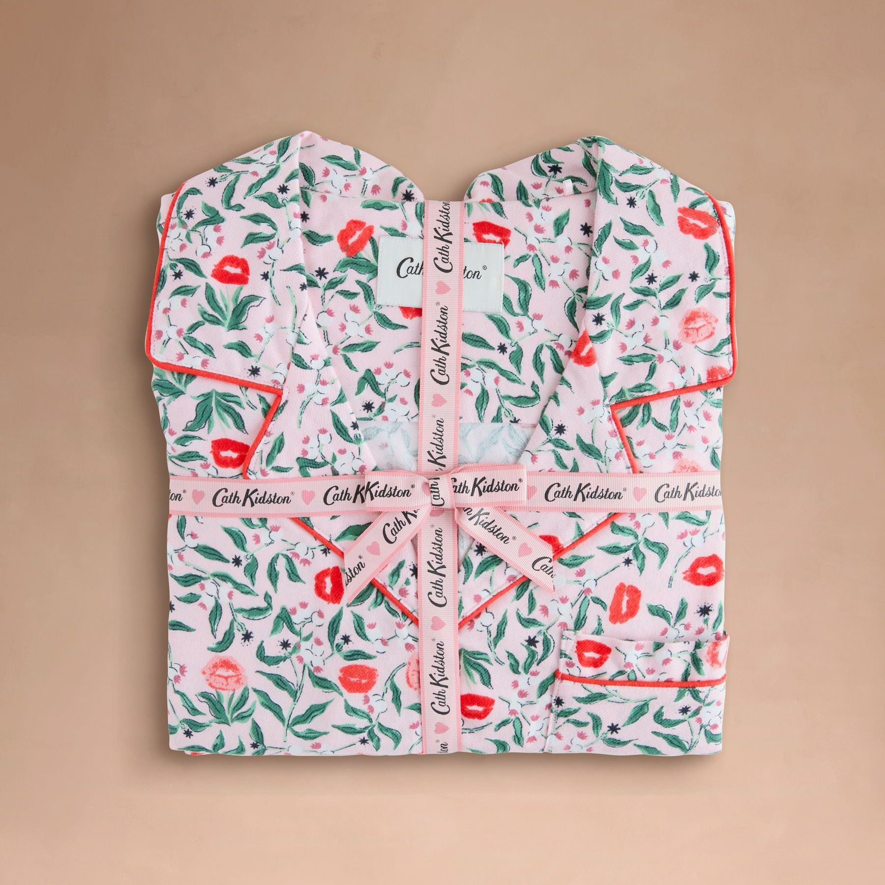 ボタン パジャマ Mistletoe Kisses | Cath Kidston 日本公式オンライン