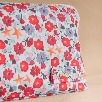 トリプル ポーチ Folding Star Ditsy