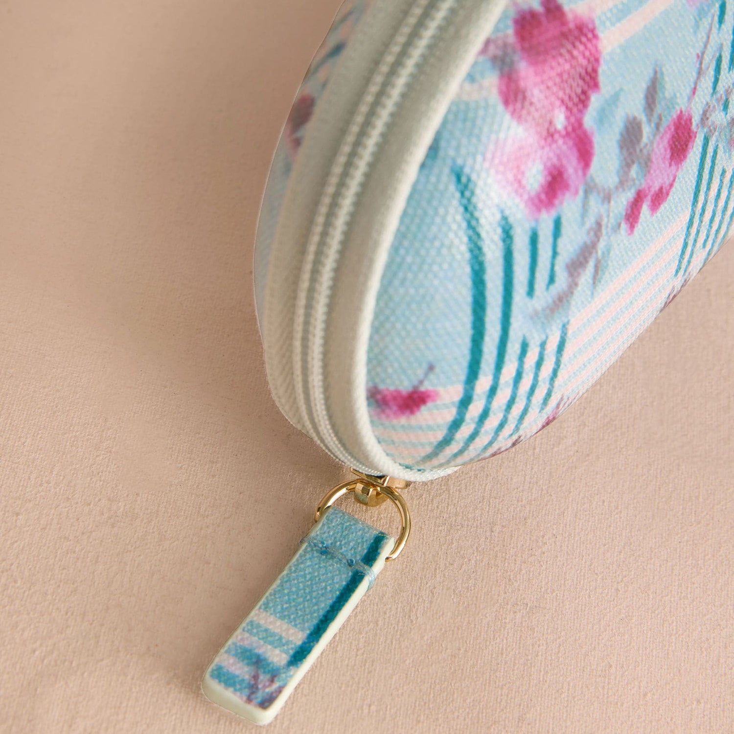 グラスケース　Check Floral