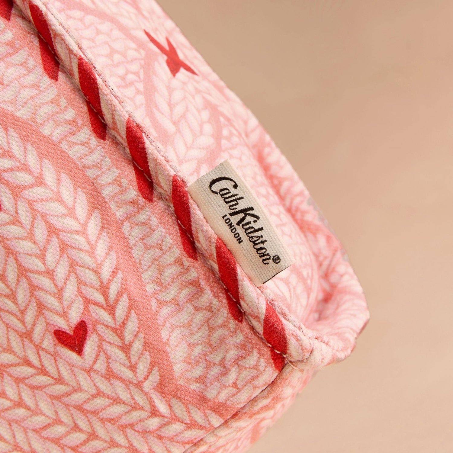 リボン ブックバッグKnit Print