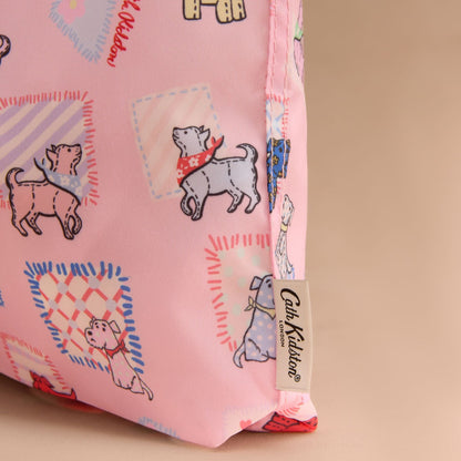 ミニ フォルダウェイ ショッパー Dog Patchwork