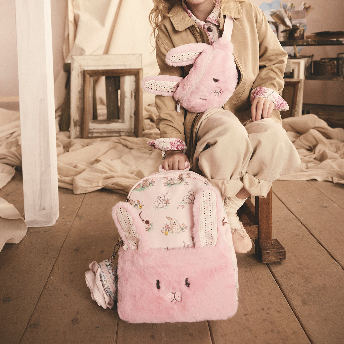 キッズ バニー バックパック Bunny Friends
