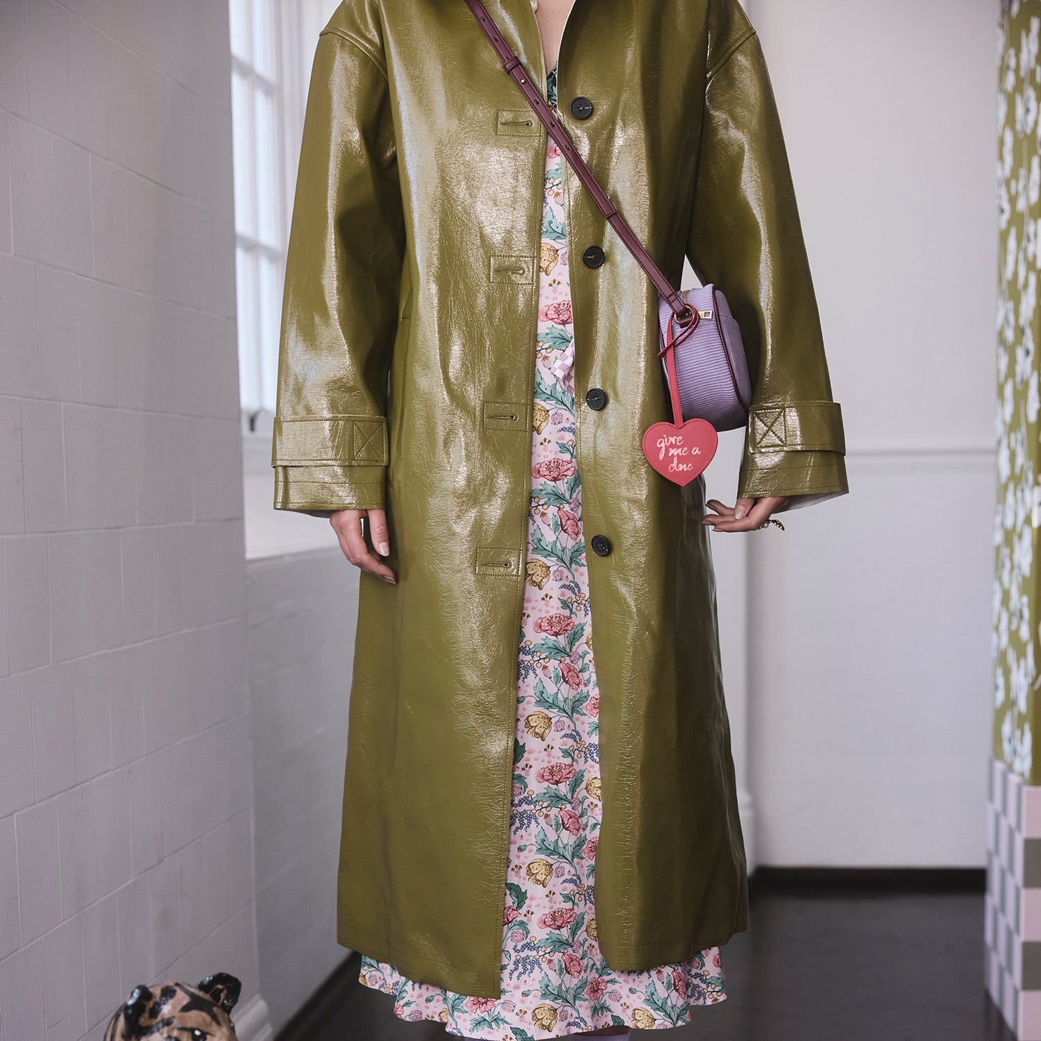 ハート ミラー バッグチャーム | Cath Kidston 日本公式オンライン