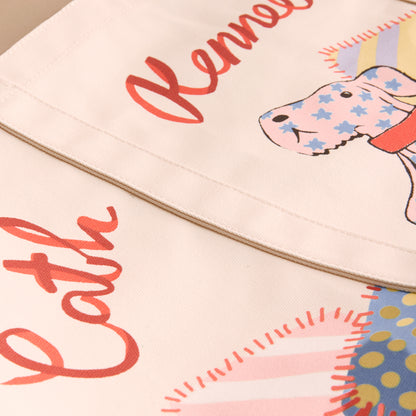 イーストウエスト　レトロトートバッグ Dogs