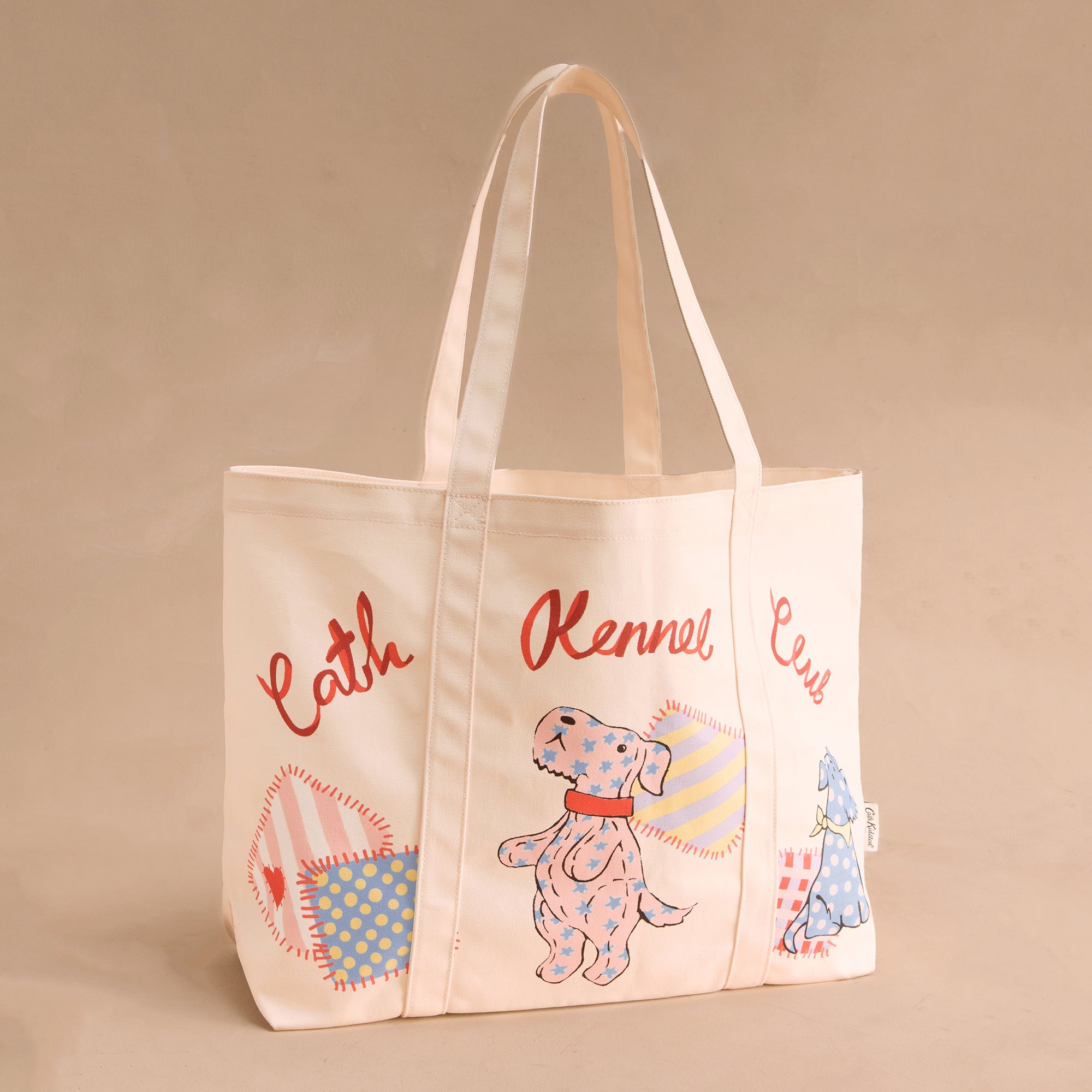 イーストウエスト　レトロトートバッグ Dogs