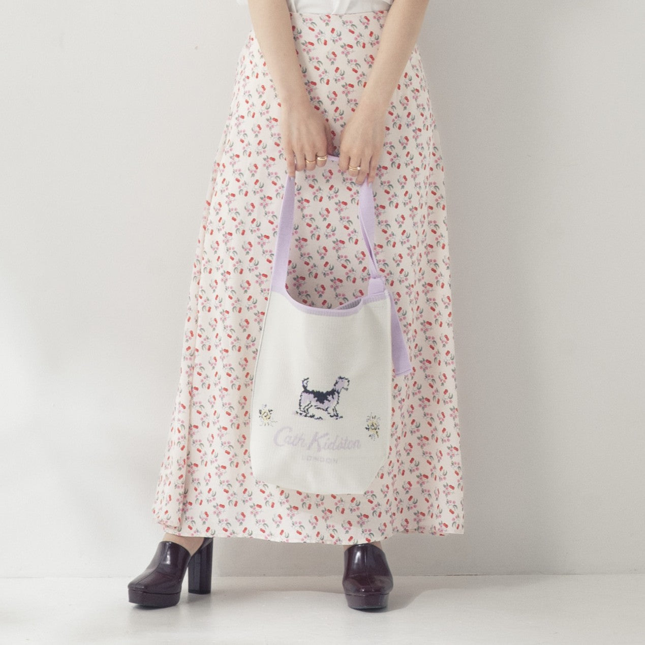 【新品未使用】Cath Kidston KNT365 コラボ トートバッグ キャス キッドソンから、KNT365とのコラボレーションアイテムが発売