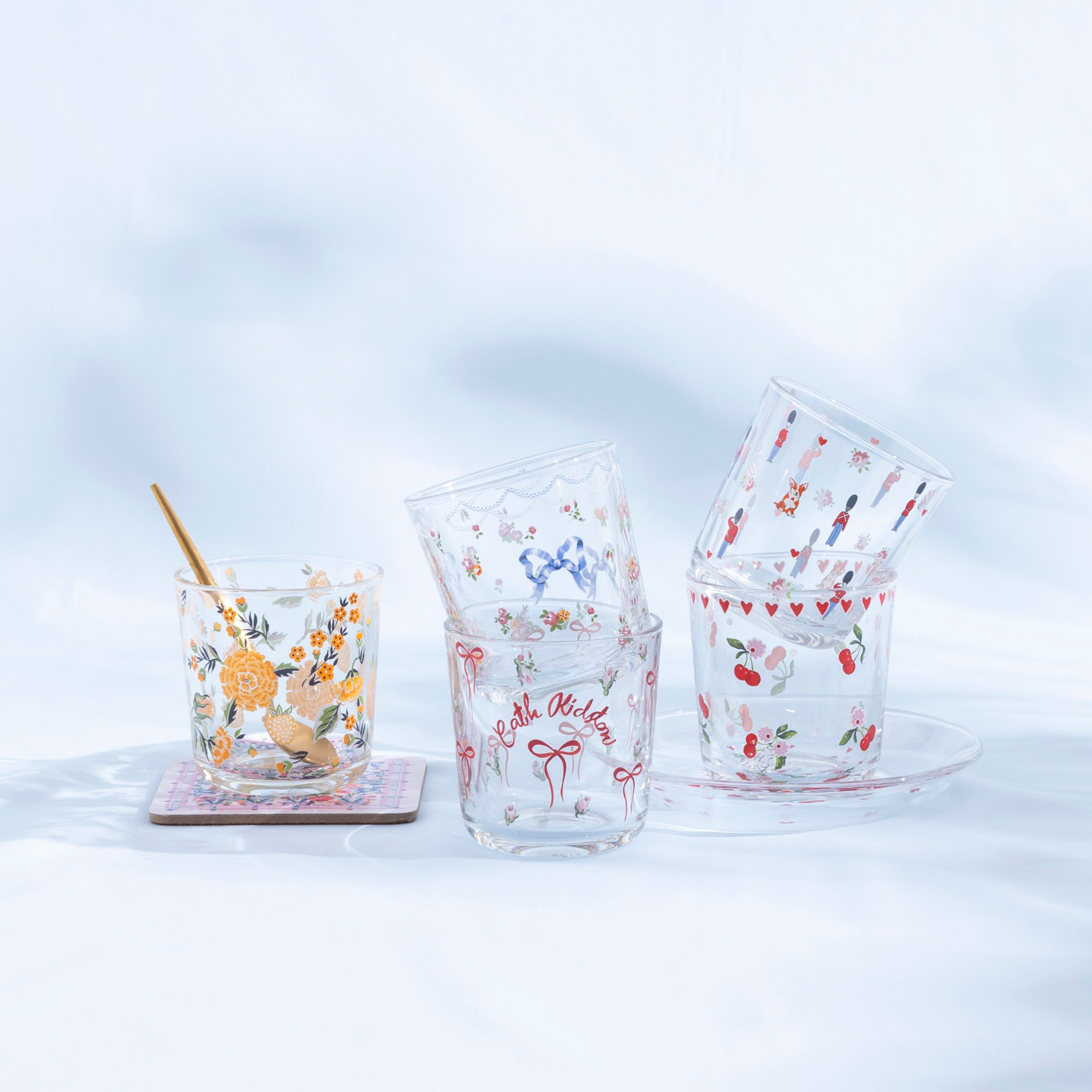 ガラスナギット グラスタンブラー | Cath Kidston 日本公式オンラインストア