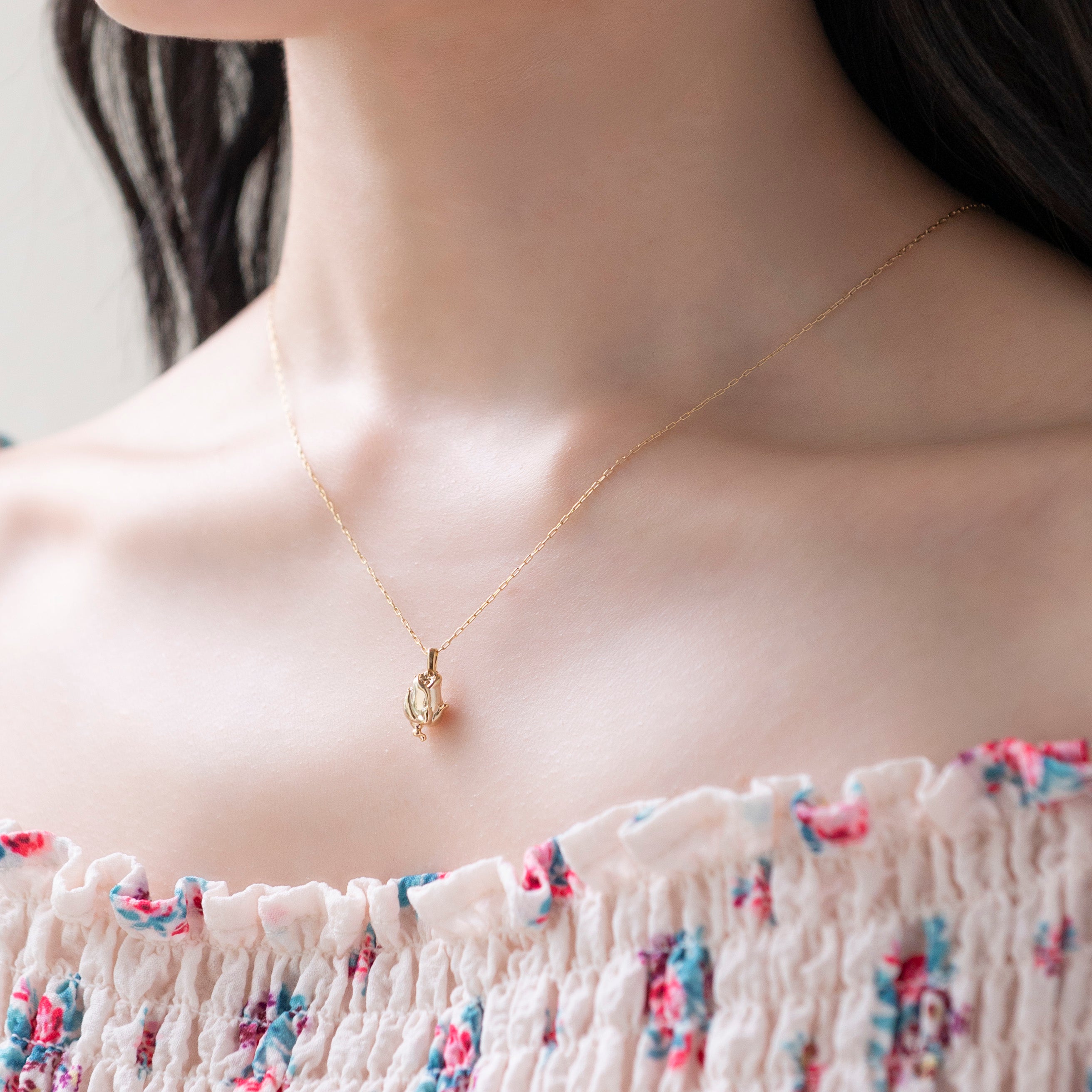 CKxLiquem ミニペンダント Ribbon Floral