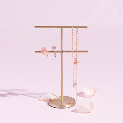 CKxLiquem イヤリング Ribbon Floral