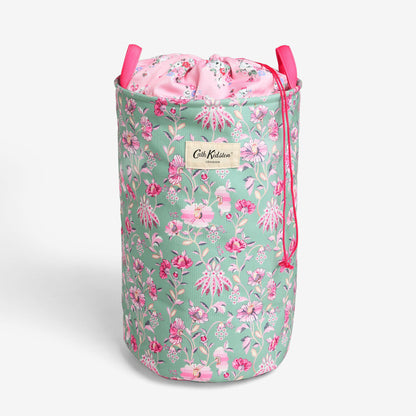 ランドリーバッグ Green Floral