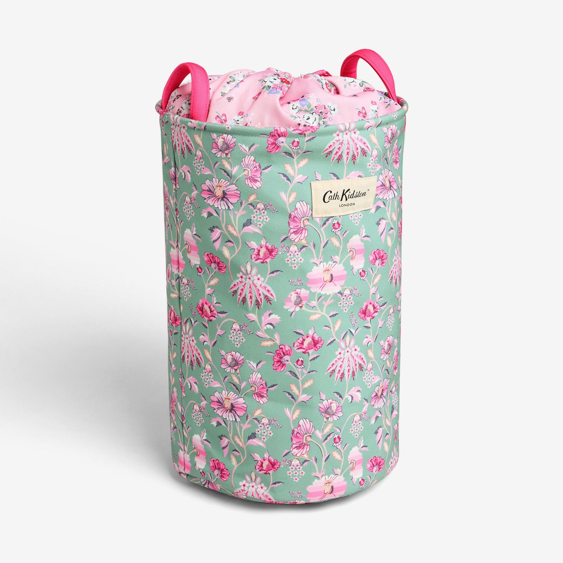 ランドリーバッグ Green Floral