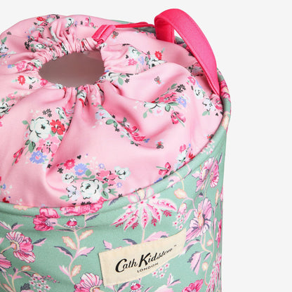 ランドリーバッグ Green Floral